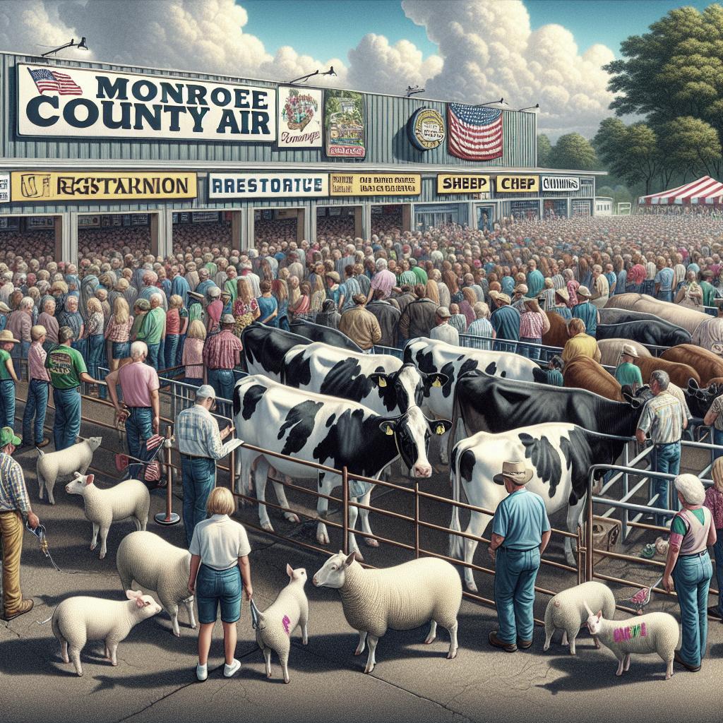Step-by-Step Guide to Entering Livestock at the Monroe County Fair